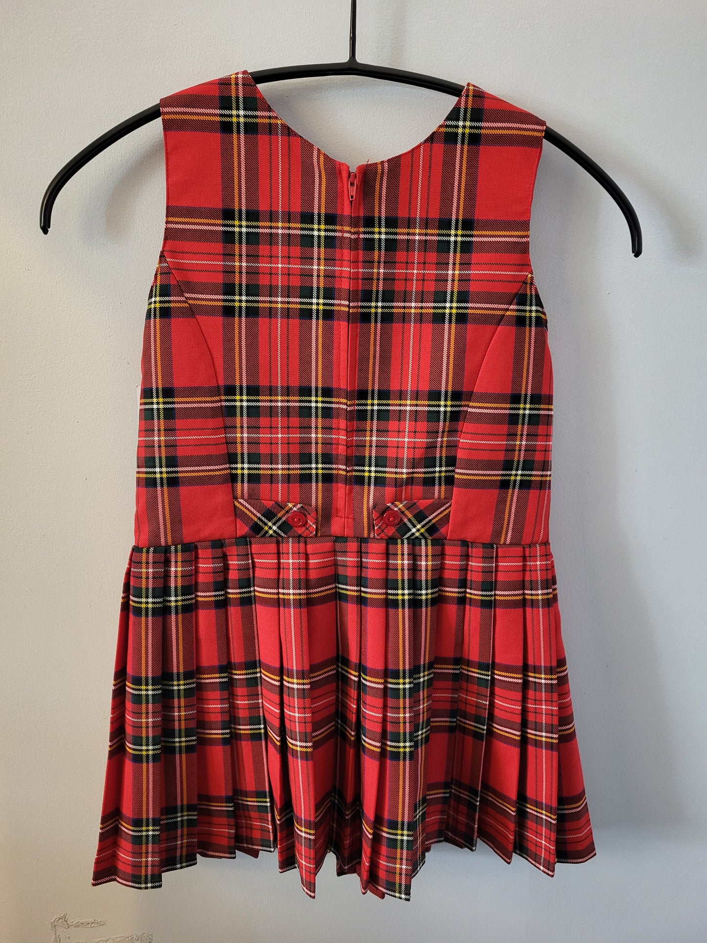 Parc Eglos Tartan Pinafore Dress