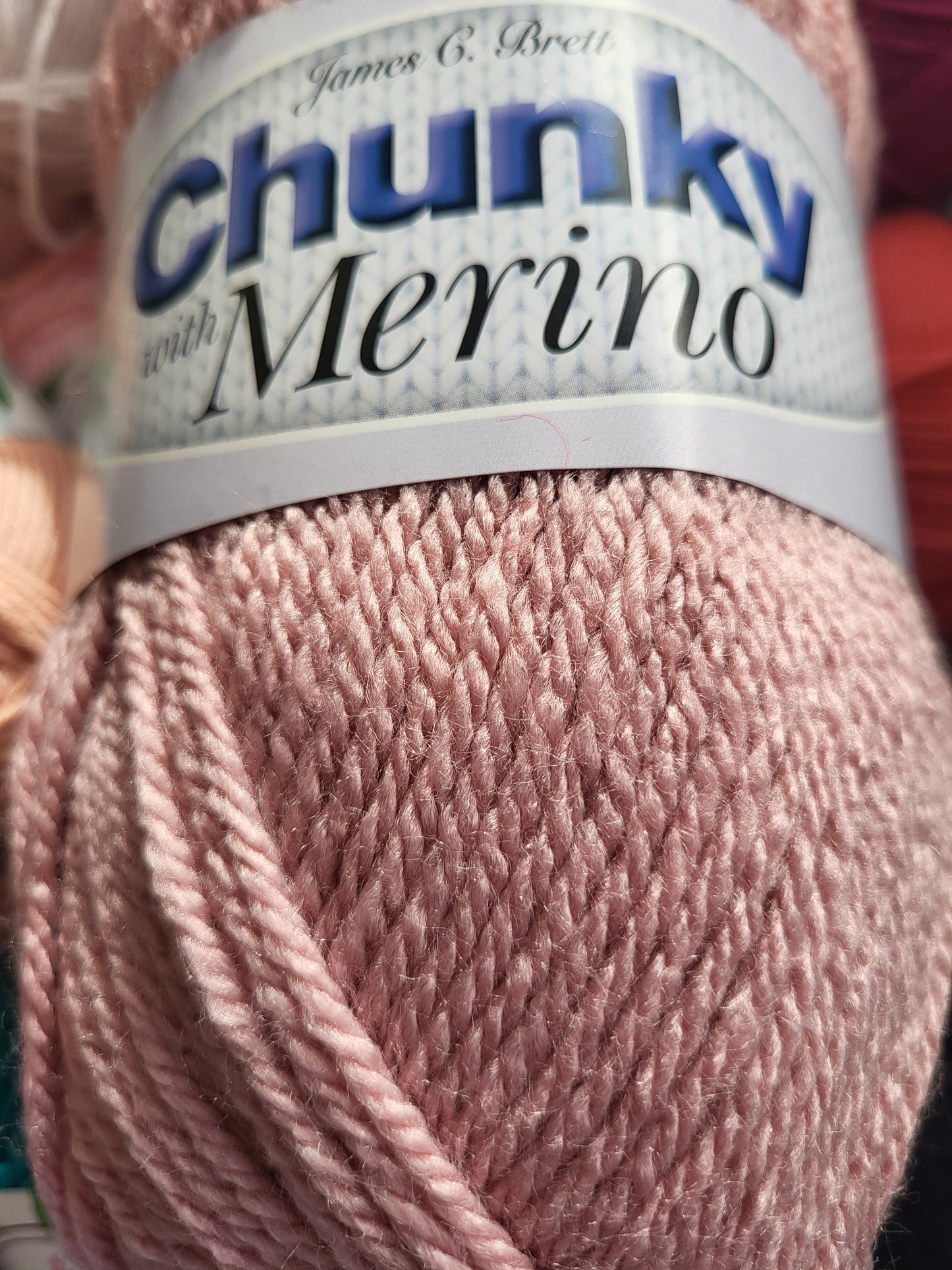 Chunky with Merino 100g