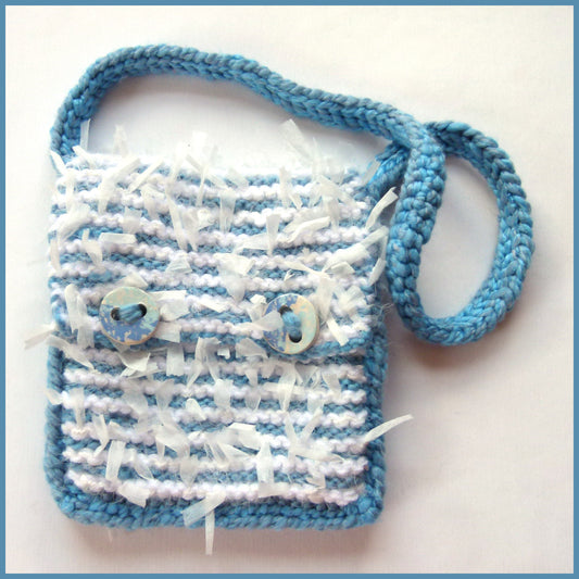 Handmade Seaspray Textile Shoulder Bag