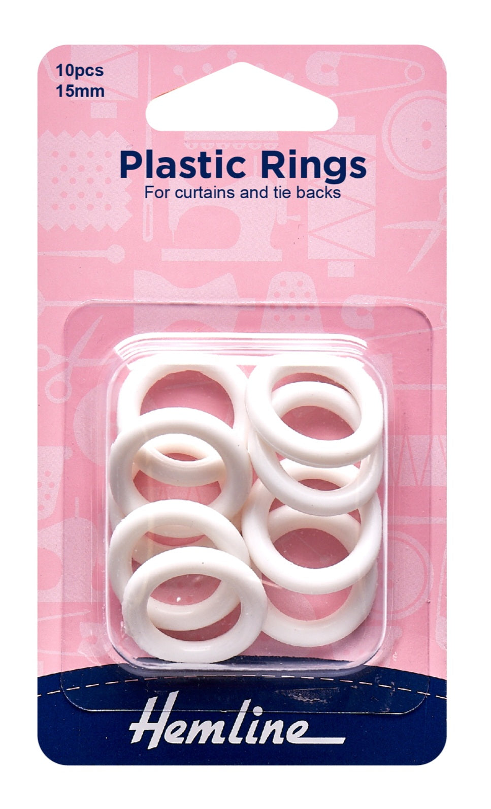 Plastic Rings - 15mm