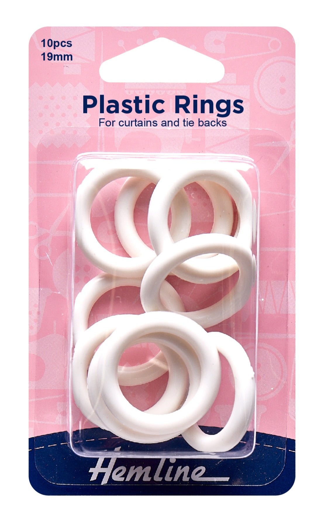 Plastic Rings - 19mm