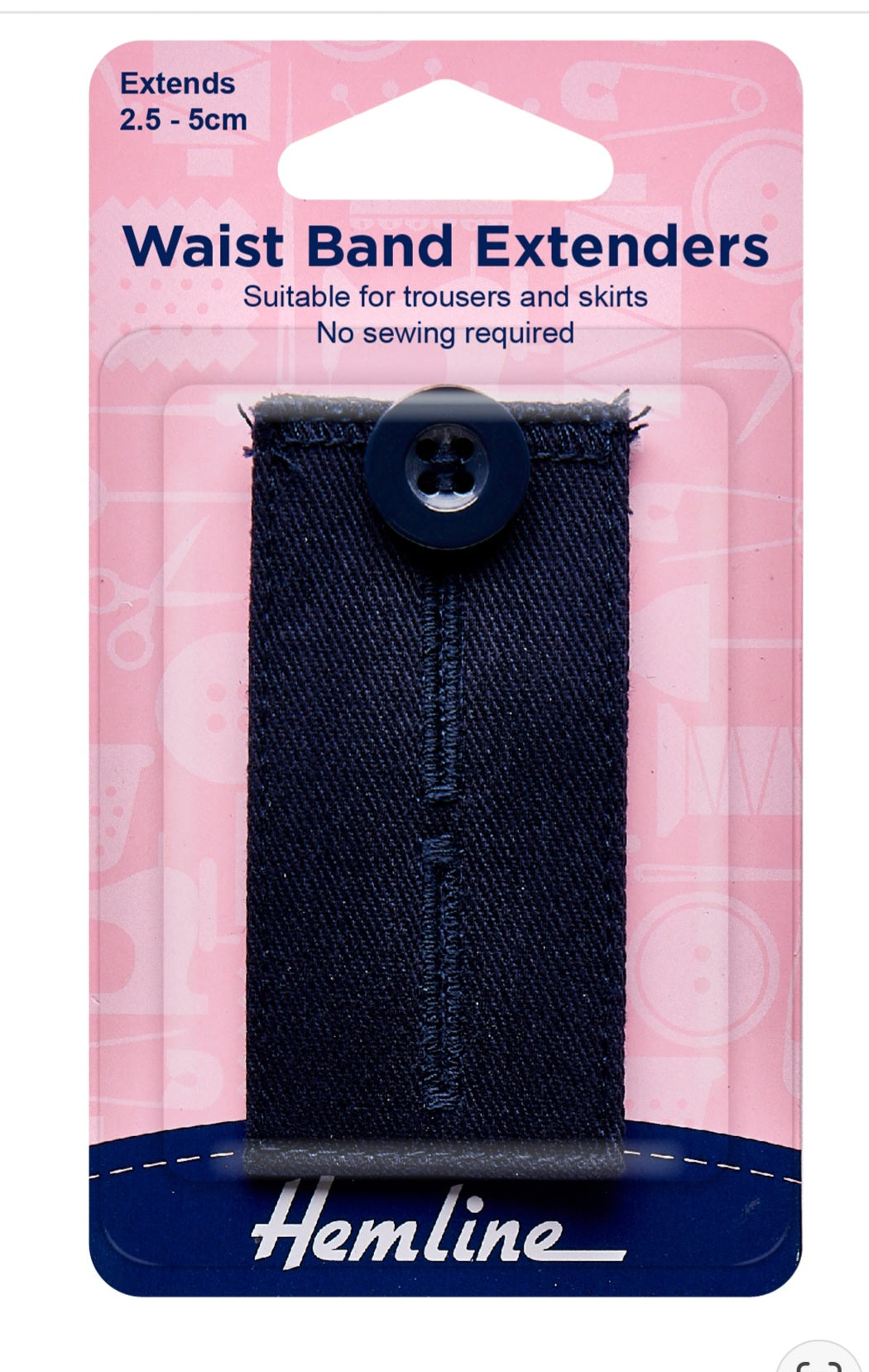 Waist Band Extender - Navy