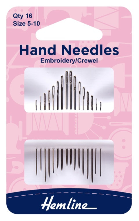 Hand Sewing Needles embroidery/crewel