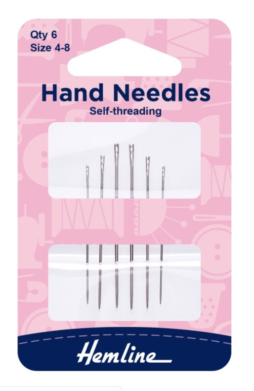 Hand Sewing Needles self threading