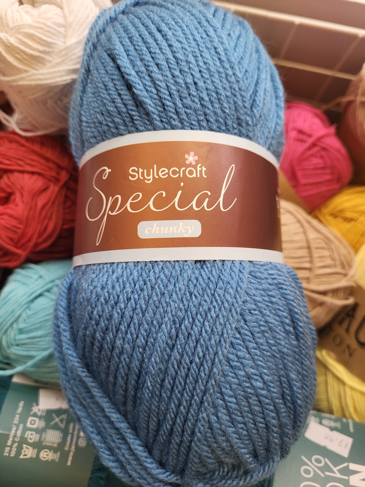 Special Chunky yarn - Cornish Blue 1841 - 100g