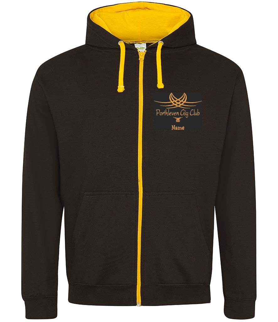 Porthleven Gig Club Full Zip Hoodie